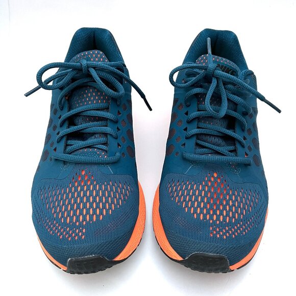 Nike Zoom Pegasus 31 Running Shoes (Blue/Orange) - Picture 8 of 14